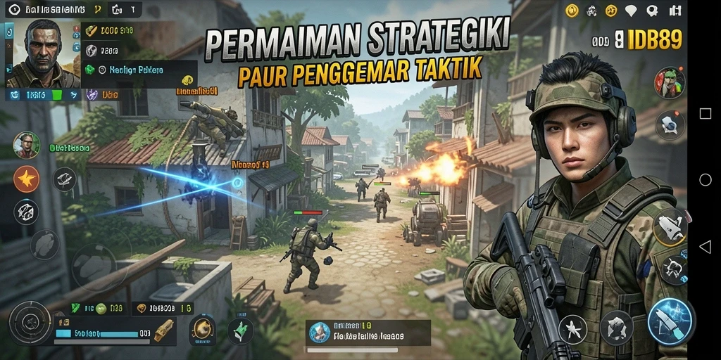 Screenshot gameplay IDR89 saat pemain merencanakan strategi.