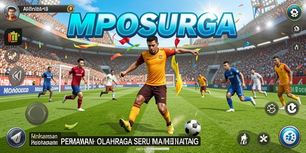 Tampilan gameplay MPOSURGA yang menegangkan dan seru.